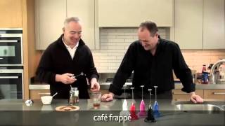 How to make a frappé coffee using an aerolatte milk frother [upl. by Veta]