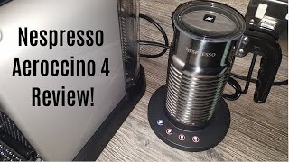 Nespresso Aeroccino 4 Milk Frother Review  Worth upgrading from the Aeroccino 3 [upl. by Matthieu940]