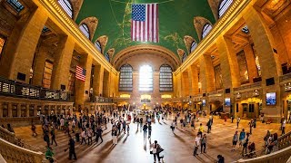 Walking Tour of Grand Central Terminal — New York City 【4K】🇺🇸 [upl. by Ayahc]