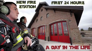 First 24 Hours in a New Fire Station  A Day in the Life [upl. by Anica]