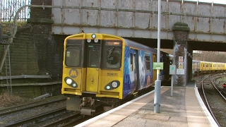 Half an Hour at 216  Birkenhead North Station 1022017  Class 507 508 terminus [upl. by Goles810]