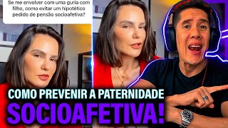 Como Se Prevenir Da Paternidade Socioafetiva E Pensão Socioafetiva [upl. by Nauqat131]