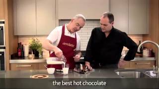 How to make a hot chocolate using an aerolatte milk frother [upl. by Valda]