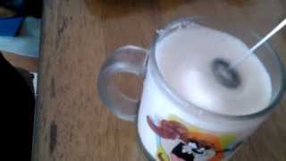 Aerolatte Review Frothing Cold Milk In Under 1 Minute [upl. by Paget]