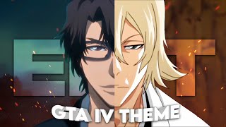 Aizen x Urahara  GTA IV Theme Edit [upl. by Stefanac]